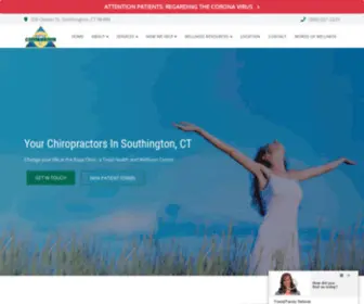 Rayaclinic.com(Southington, CT Chiropractor) Screenshot