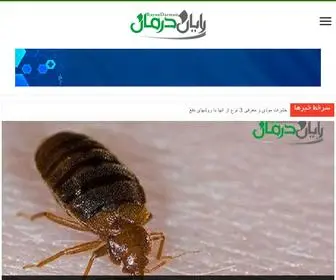 Rayandarman.com(مجله پزشکی رایان درمان) Screenshot