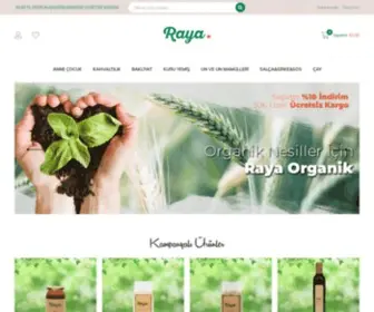 Rayaorganik.com(Raya Organik) Screenshot
