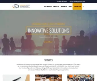 Raybourn.com(Raybourn Group International) Screenshot