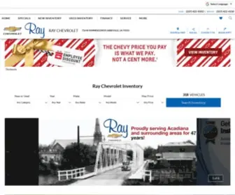 Raychevy.com(Ray Chevrolet) Screenshot