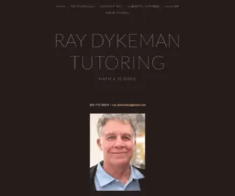 Raydykemantutoring.com(RAY DYKEMAN TUTORING) Screenshot