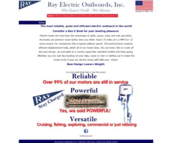 Rayeo.com(Ray Electric Outboards) Screenshot