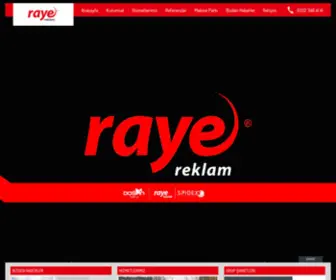 Rayereklam.com.tr(RAYE REKLAM) Screenshot