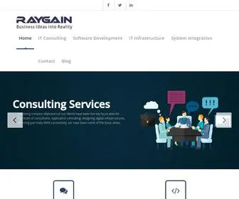 Raygain.com(Raygain Technologies) Screenshot