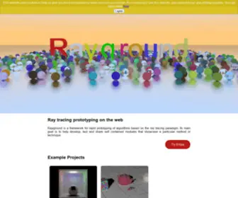 Rayground.com(Rayground) Screenshot