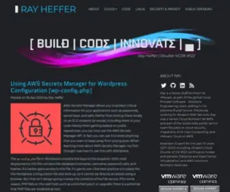 Rayheffer.com(Ray Heffer (VCDX #122)) Screenshot
