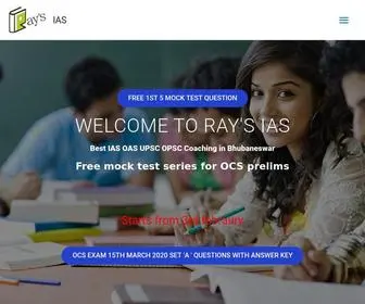 Rayias.in(Best IAS OAS UPSC OPSC Coaching in Bhubaneswar) Screenshot