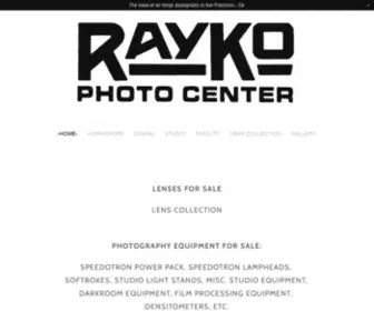 Raykophotocenter.com(Rayko Photo) Screenshot
