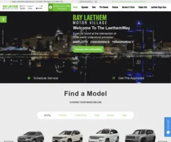 Raylaethem.com(Ray Laethem Motor Village) Screenshot