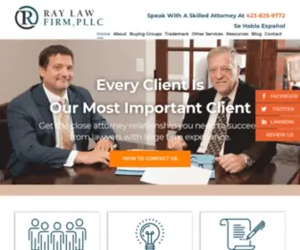 Raylawfirmpllc.com(Chattanooga Intellectual Property & Business Law Attorney) Screenshot