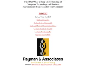 Rayman.com(Rayman and Associates Consulting) Screenshot