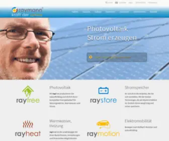 Raymann.at(Photovoltaik-Anlagen vom Experten) Screenshot