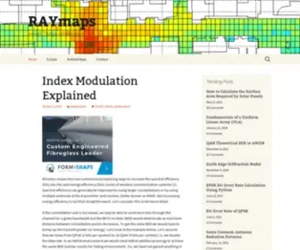 Raymaps.com(This blog) Screenshot