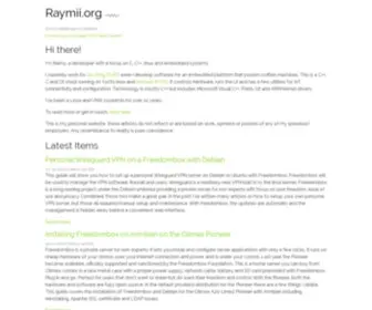 Raymii.org(Raymii) Screenshot