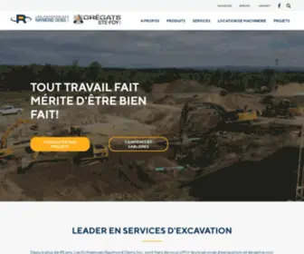 Raymonddenis.com(Les Entreprises Raymond Denis Inc) Screenshot