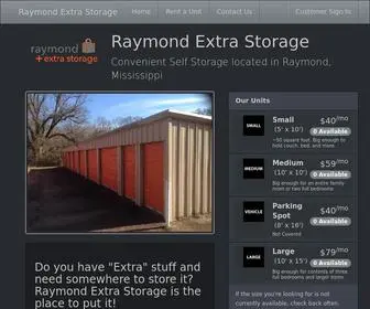 Raymondextrastorage.com(Raymond Extra Storage) Screenshot