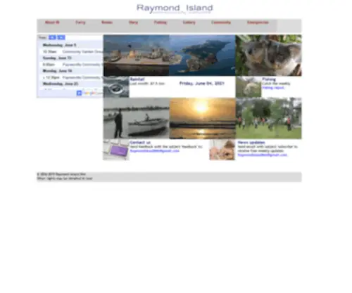 Raymondisland.net.au(Raymond Island Net) Screenshot