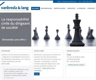 Raymondlang.lu(Vanbreda & Lang) Screenshot