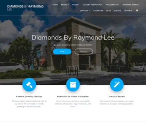 Raymondleejewelersblog.com(Designers and Diamonds) Screenshot