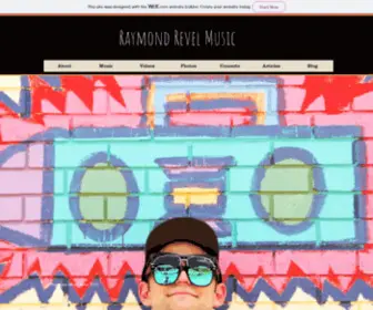 Raymondrevelmusic.com(Raymond Revel Music) Screenshot