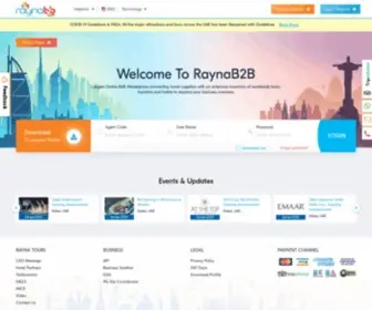 Raynab2B.com(Leading Destination Management Company in Dubai) Screenshot
