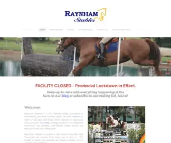 Raynhamstables.com(Raynhamstables) Screenshot