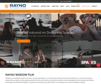 Raynofilm.com(Window Film) Screenshot