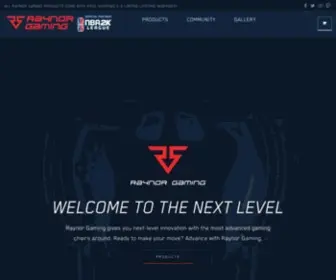 Raynorgaming.com(The most advanced gaming chairs around Raynor Gaming) Screenshot
