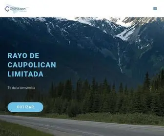 Rayocaupolicancr.com(Rayo de caupolican limitada) Screenshot