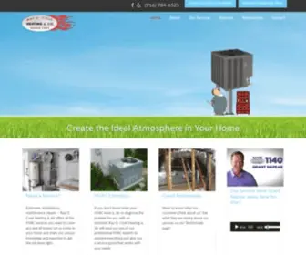 Rayocook.com(Ray O. Cook Heating & Air) Screenshot
