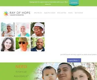 Rayofhopecolorado.org(Our mission) Screenshot