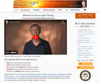 Rayoflightmassagetraining.com(Rayoflightmassagetraining) Screenshot