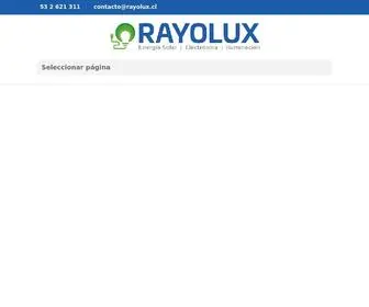 Rayolux.cl(Tienda Online) Screenshot