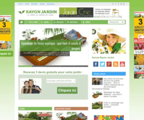 Rayonjardin.com(Page) Screenshot