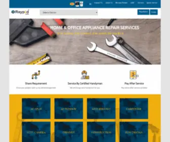 Raypid.com(Raypid-Home Repair & Maintenance Services in Jaipur) Screenshot