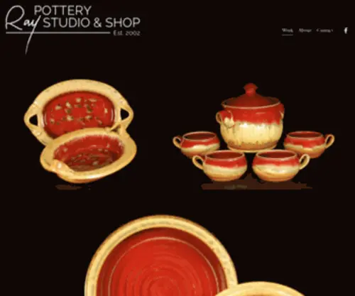 Raypottery.com(Ray Pottery) Screenshot