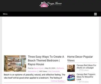 Raysahouse.com(Special Built for Home Inspirations & Ideas) Screenshot