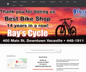 Rayscyclebicycles.com(Rays Cycle) Screenshot