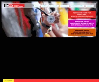Rayseducation.org(Entrance Coaching center in Kerala) Screenshot