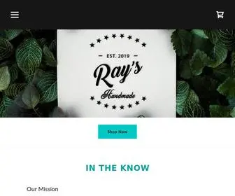 Rayshandmade.com(Candles, Handmade Soap) Screenshot