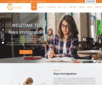 Raysimmigrations.com(Rays Immigration Ambala Cantt Haryana) Screenshot