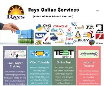 Raysonline.in(Rays Edutech Pvt. Ltd) Screenshot