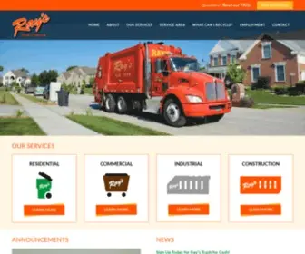 Raystrash.com(Ray&#039;s Trash Service) Screenshot