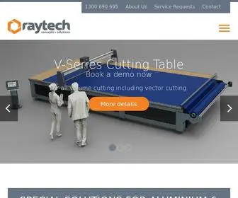 Raytech.com.au(CNC Routing) Screenshot