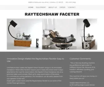 Raytechshaw.com(Raytechshaw Faceter) Screenshot