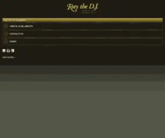 Raythedj.com(Best Disc Jockey Service For Weddings & Events) Screenshot