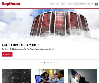 Raytheon.com(Raytheon Technologies) Screenshot
