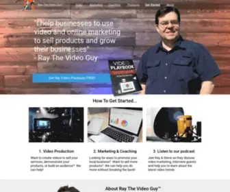 Raythevideoguy.com(Ray The Video Guy Video Marketing Blog) Screenshot