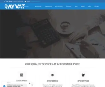 Rayvat.com(Rayvat Outsourcing Services) Screenshot